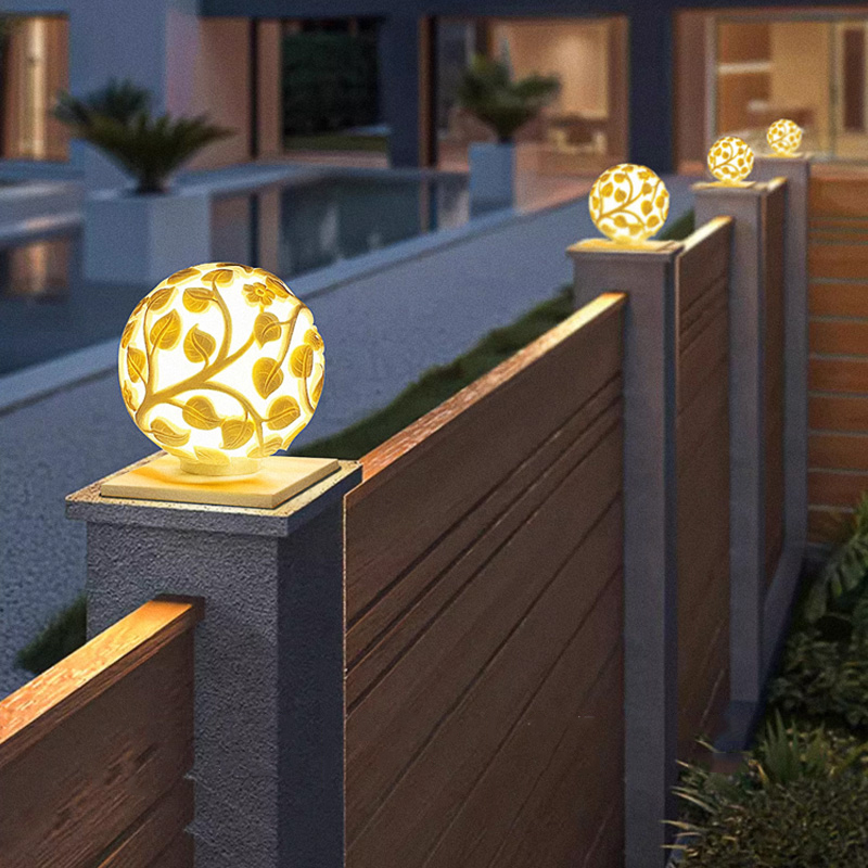 Decor Lighting Floor Lamps - 야외 기둥 조명 태양광 LED 기둥