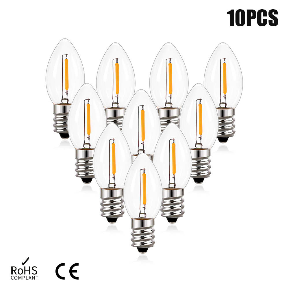 Lighting Effect Home Decor - 에디슨 Led 촛불 전구 E12 E14