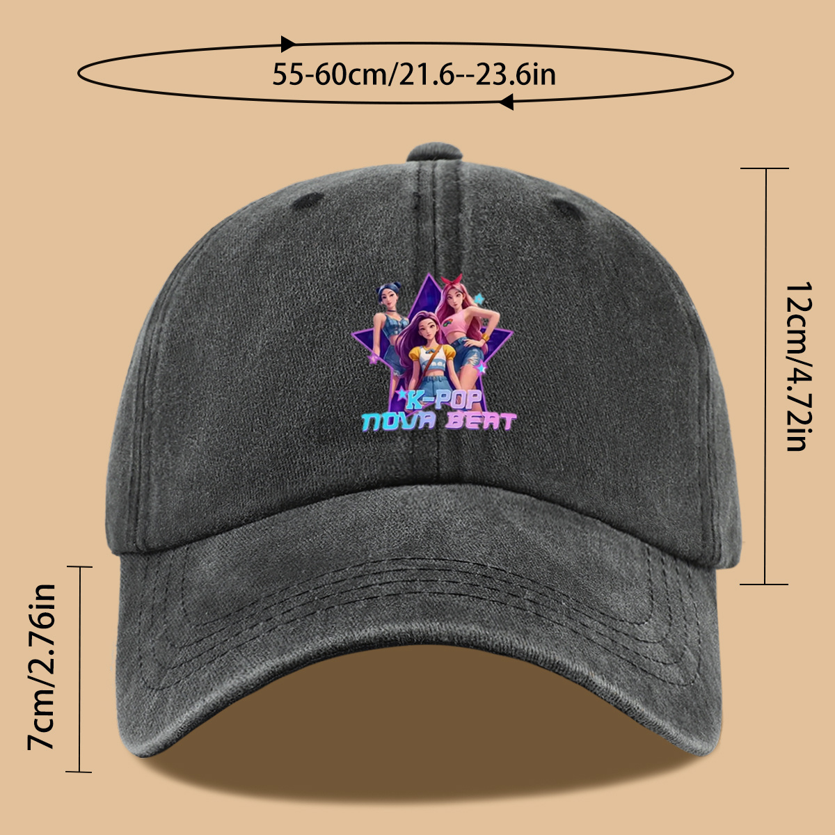 Nova Decor & Lighting Julestjerne - 1pc K-POP NOVA BEAT 테마 프린트