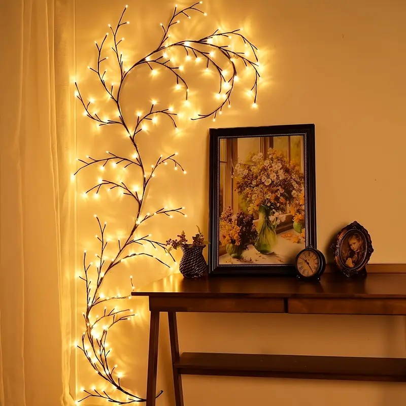 Wall Decor Lighting Tree - 144 LED 스트링 라이트 나뭇가지 램프