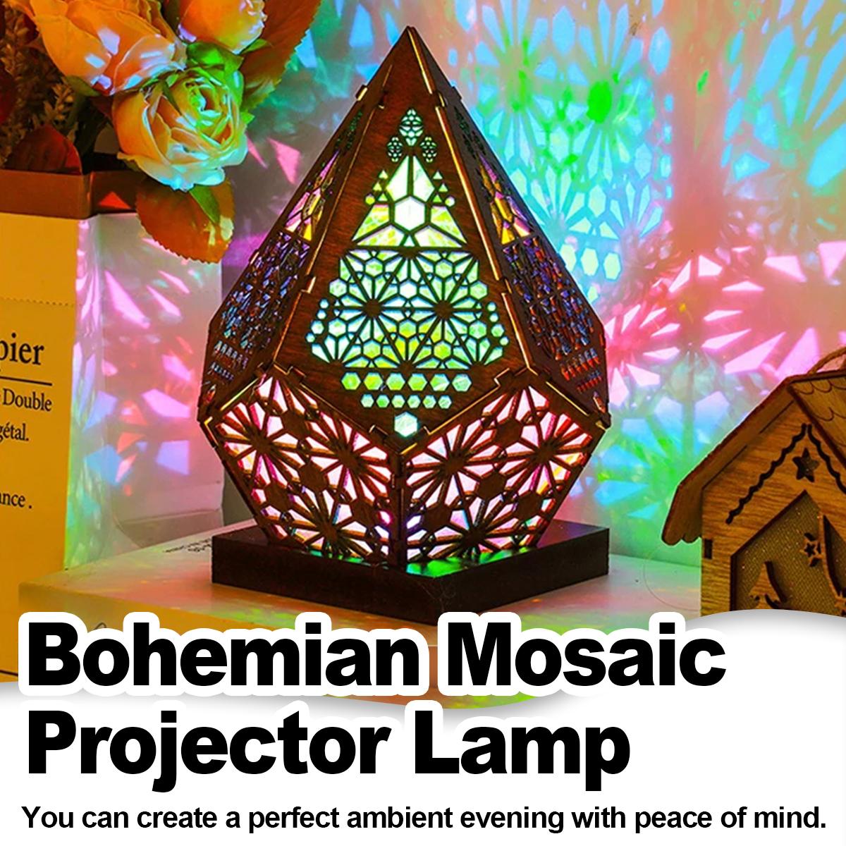 Decor Lighting Floor Lamps - Usb 보헤미아는 투영 테이블 램프 프로젝터