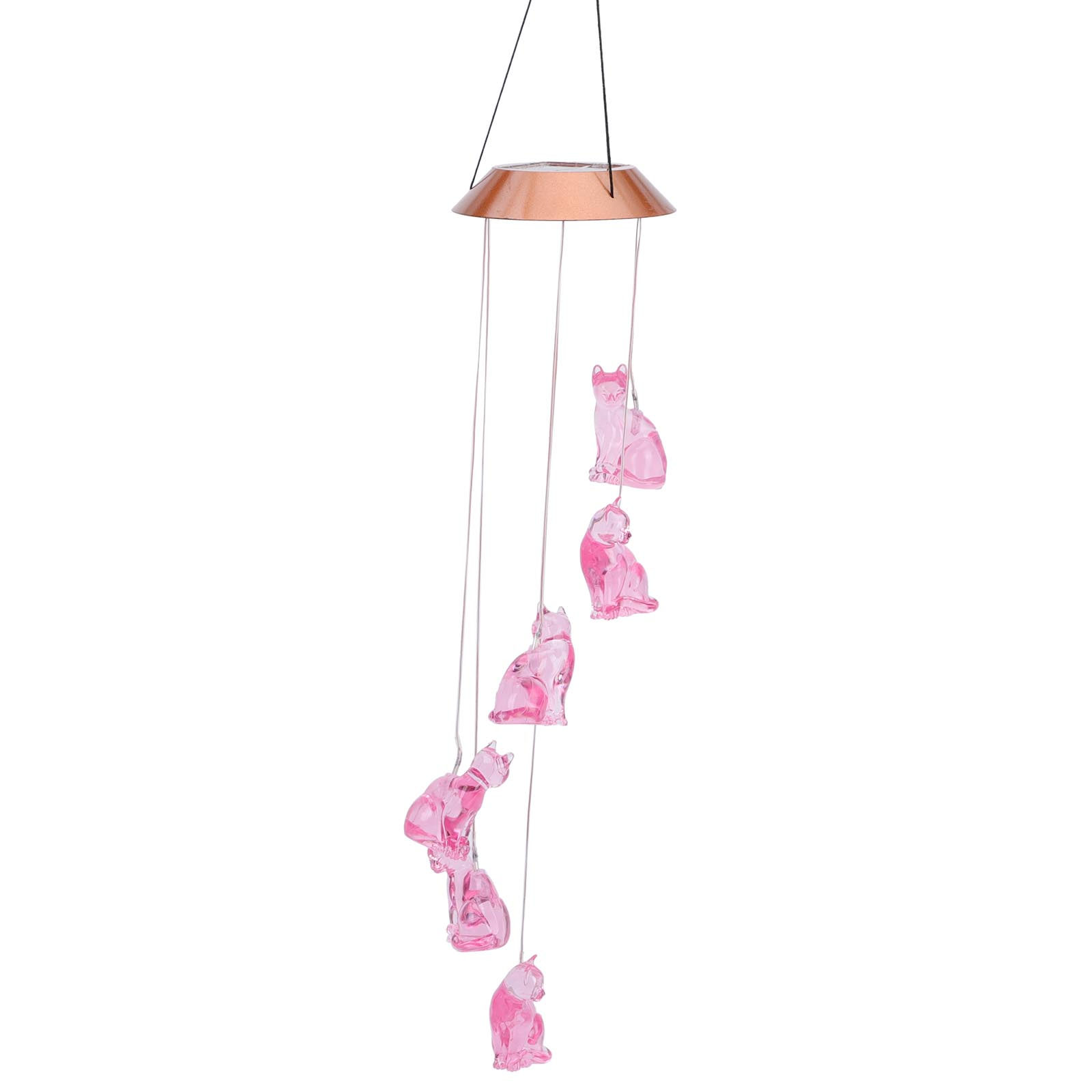 Lighting Home Decor Ideas - 1개입 스타일리시한 바람종 조명 태양광 충전식