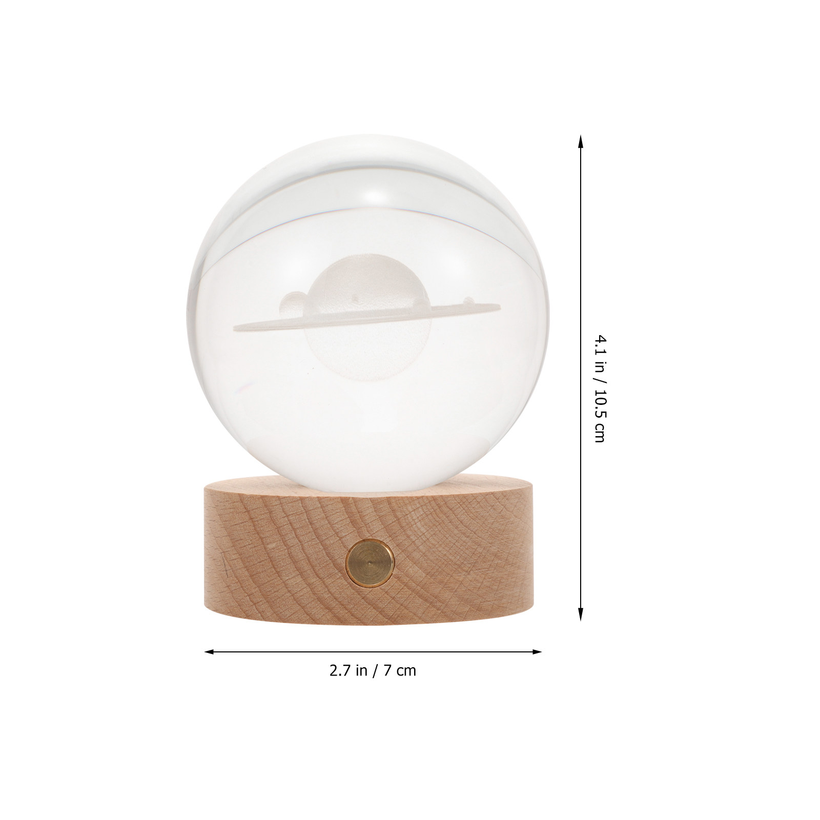 크리스탈 볼 나이트 램프 3D 토성 디자인 로맨틱 장식 - Lighting Home Decor Ideas 리뷰 및 가격