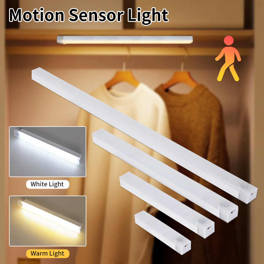 모션 센서 캐비닛 라이트 USB 충전식 LED 야간 조 - Lighting Bolt Decor 리뷰 및 가격