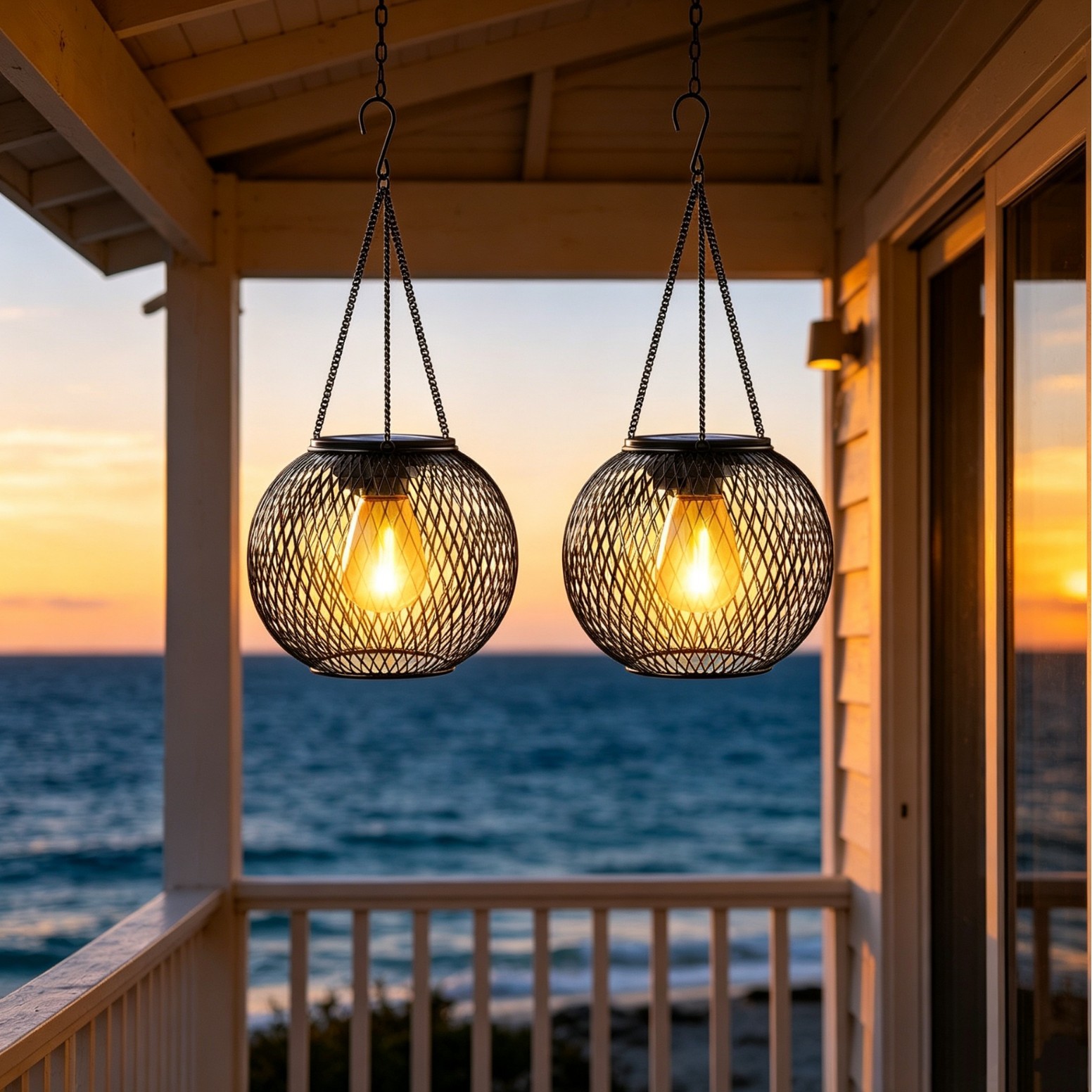 태양열 LED 교수형 플로어 램프 야외 속이 빈 조명  - Decor Lighting Floor Lamps 리뷰 및 가격