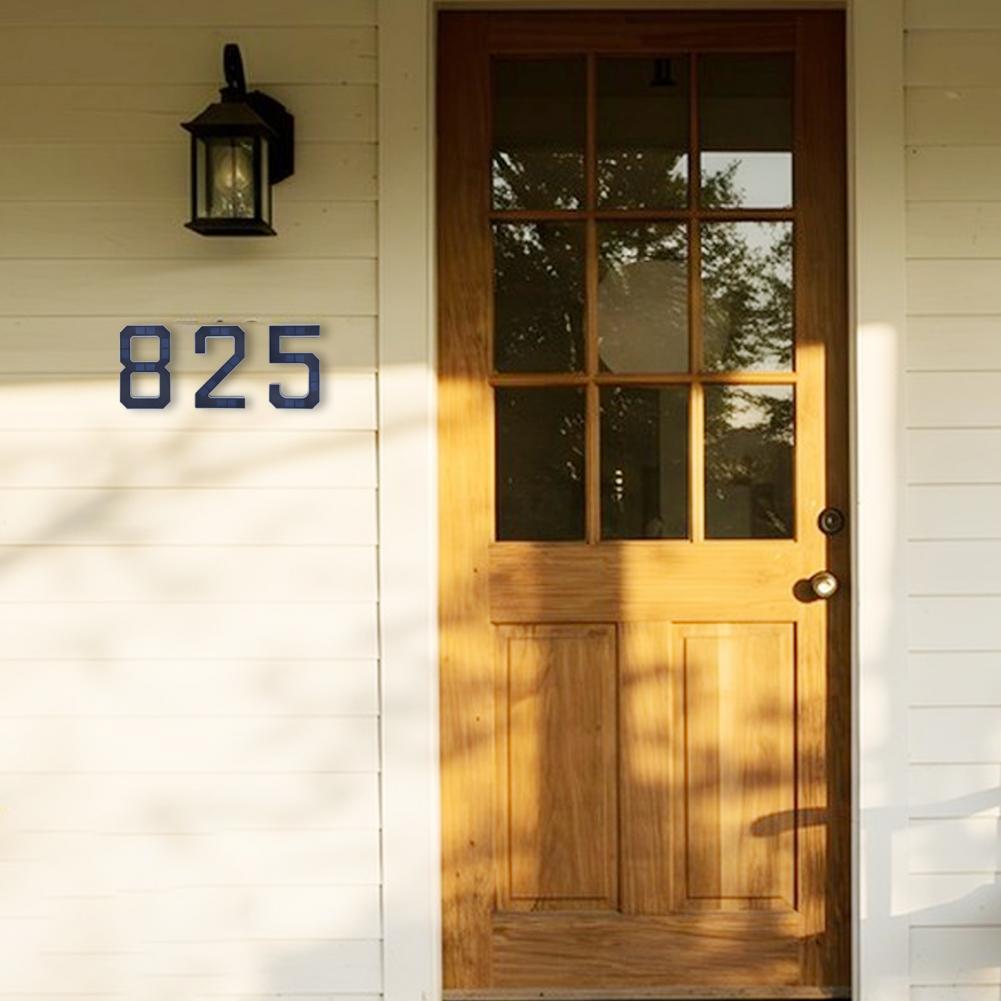 태양광 주소 번호 표시판, LED 조명 A-D 글자 및 - Lighting Decor House 리뷰 및 가격