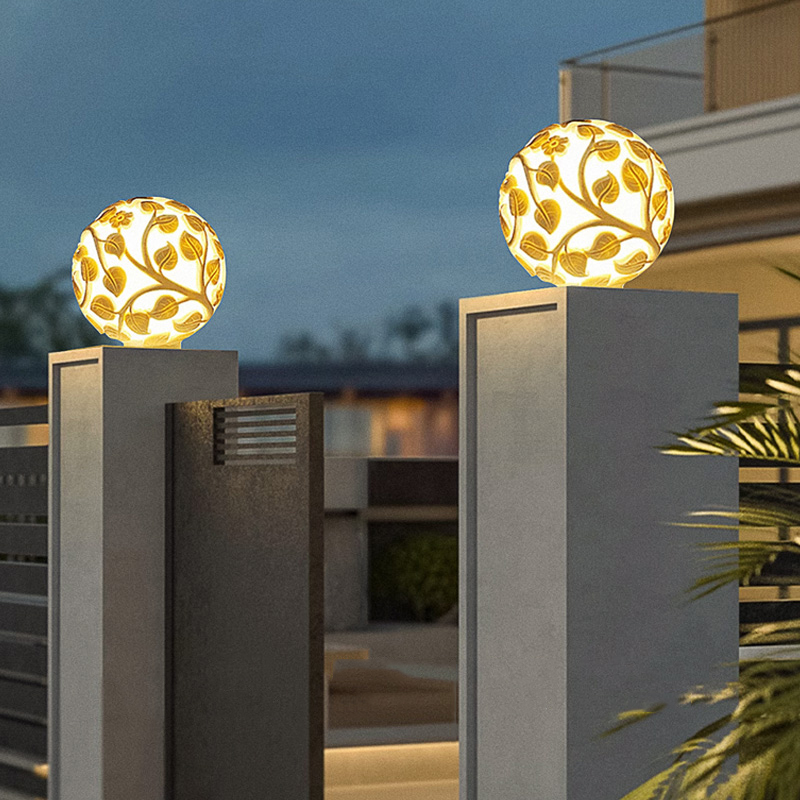 야외 기둥 조명 태양광 LED 기둥 조명 비태양광 조명 - Decor Lighting Floor Lamps 리뷰 및 가격