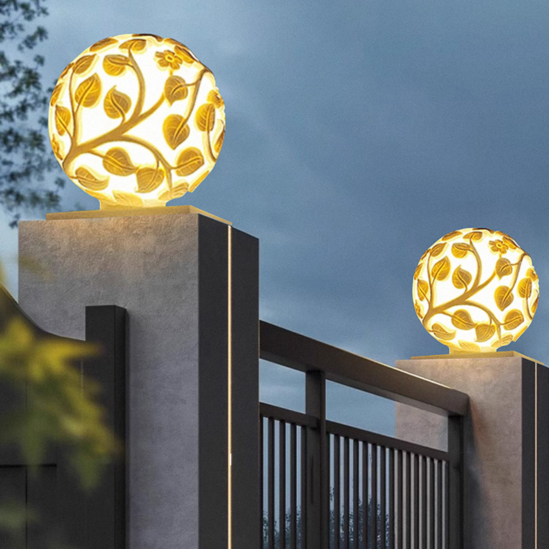 야외 기둥 조명 태양광 LED 기둥 조명 비태양광 조명 - Decor Lighting Floor Lamps 리뷰 및 가격