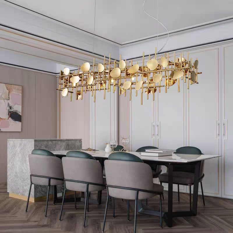 디자이너 데코 아이디어 기하학적 라인 펜던트 조명 LE - Lighting Home Decor Ideas 리뷰 및 가격
