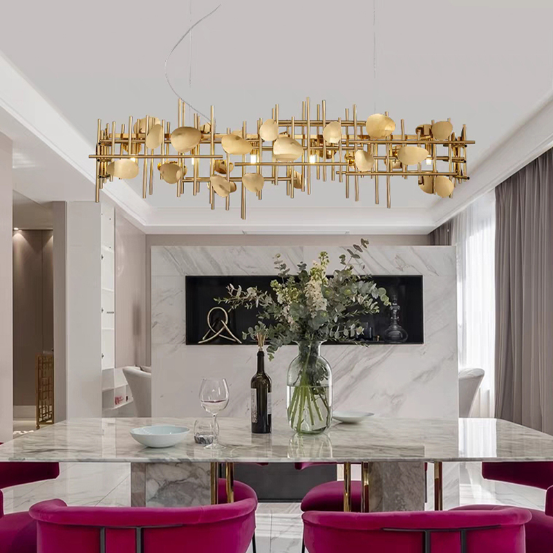 디자이너 데코 아이디어 기하학 라인 펜던트 조명, LE - Lighting Home Decor Ideas 리뷰 및 가격