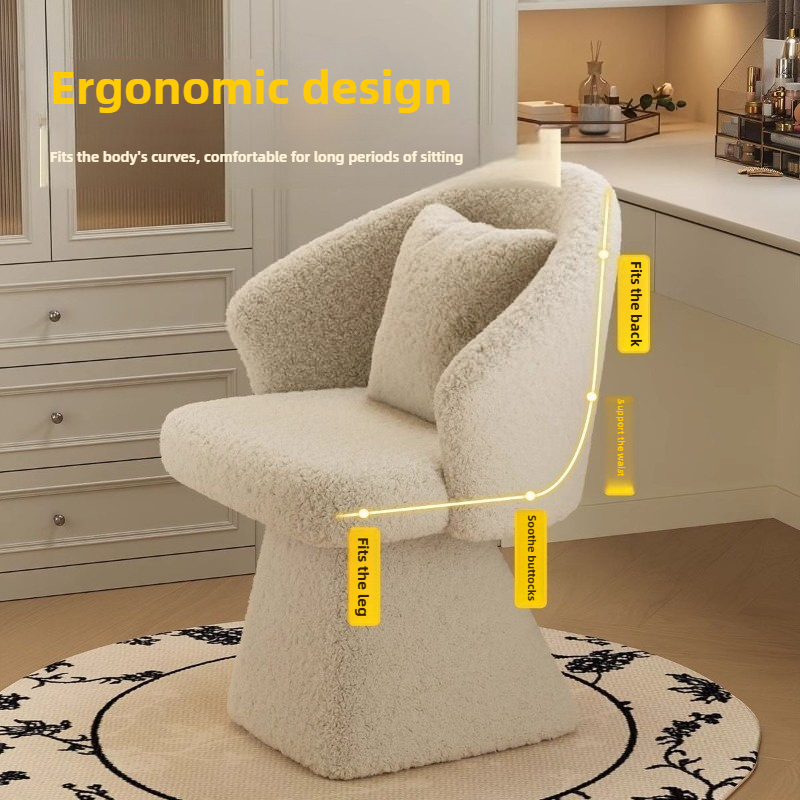 화장대 의자, 회전식 화장 의자, 여성 침실 공주풍,  - Furniture Lighting & Decor Magazine 리뷰 및 가격
