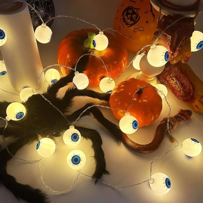 1-5PCS 할로윈 새로운 호박 박쥐 LED 스트링 조 - Lighting Decor House 리뷰 및 가격