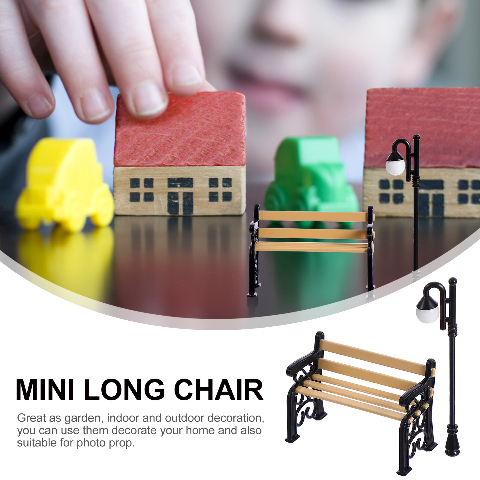 2개 세트 미니어처 의자와 가로등 장식품 - 가정, 사 - Lighting Home Decor Ideas 리뷰 및 가격
