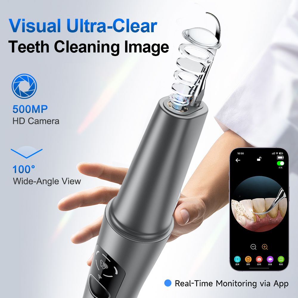 새로운 비주얼 초음파 치과 스케일러 500W 360 ° - Lighting Visual 리뷰 및 가격