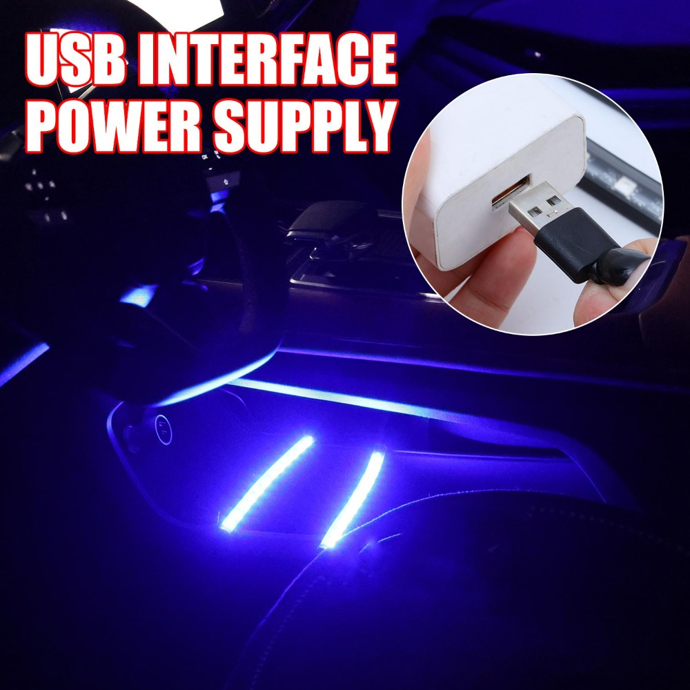 USB 자동차 LED 스트립 라이트 실내 분위기 램프  - Lighting Bolt Decor 리뷰 및 가격