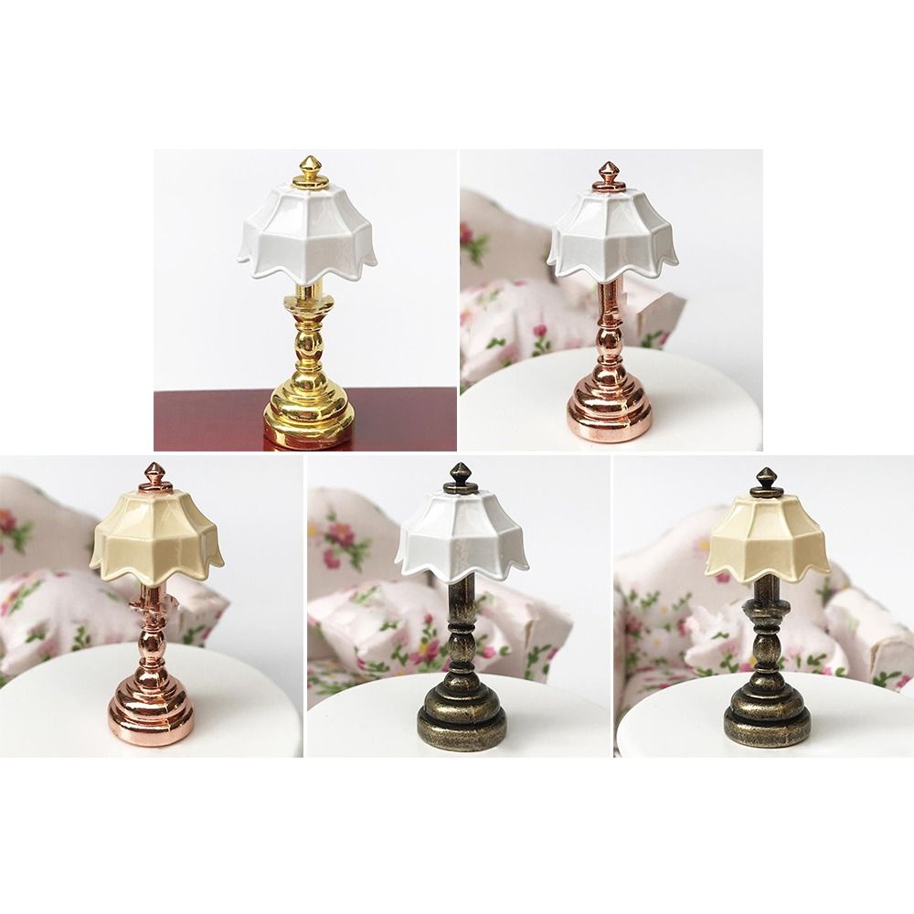 액세서리 1:12 인형의 집 집 장식 미니어처 플로어  - Decor Lighting Floor Lamps 리뷰 및 가격