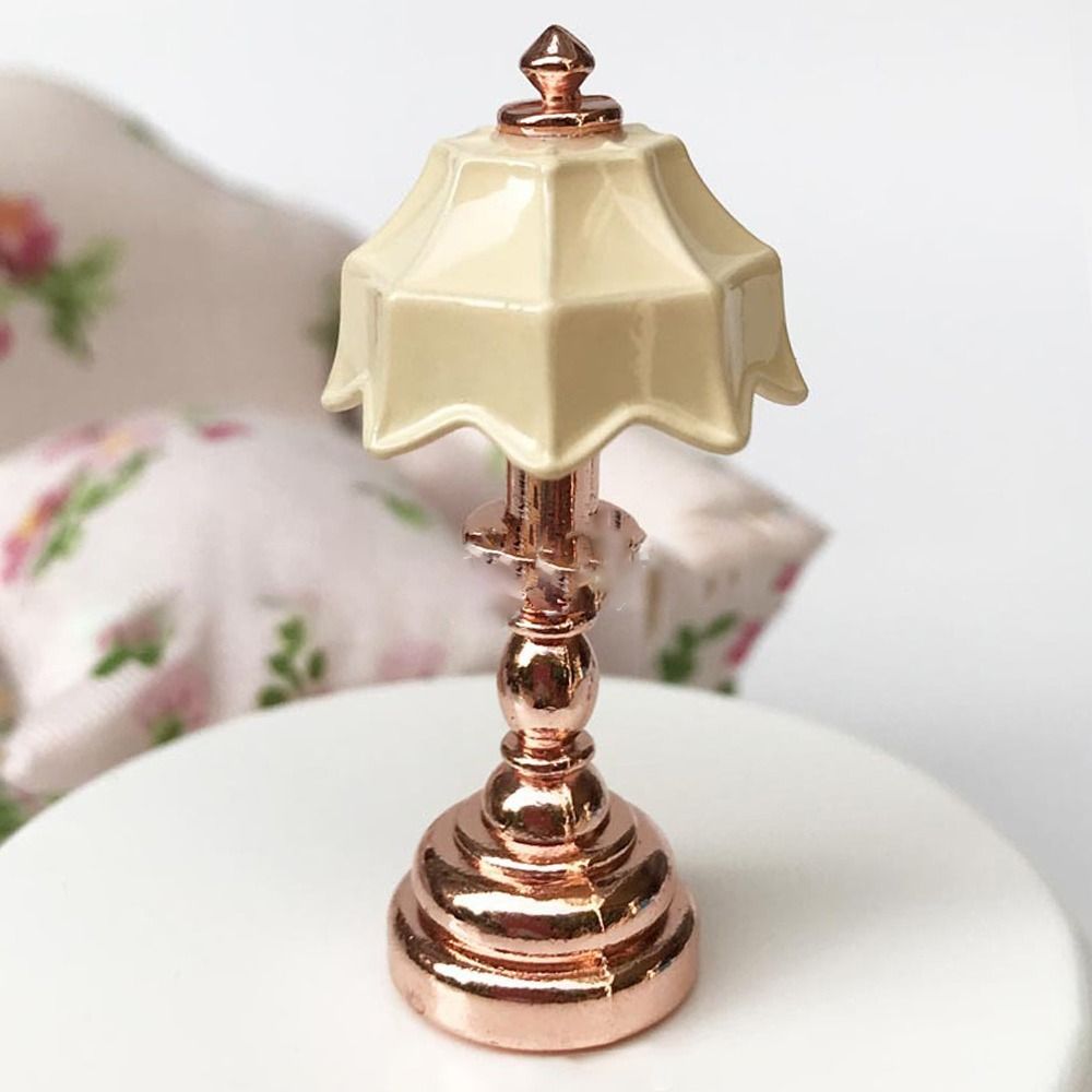 액세서리 1:12 인형의 집 집 장식 미니어처 플로어  - Decor Lighting Floor Lamps 리뷰 및 가격