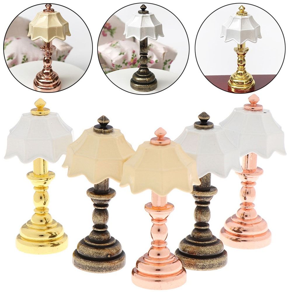 액세서리 1:12 인형의 집 집 장식 미니어처 플로어  - Decor Lighting Floor Lamps 리뷰 및 가격