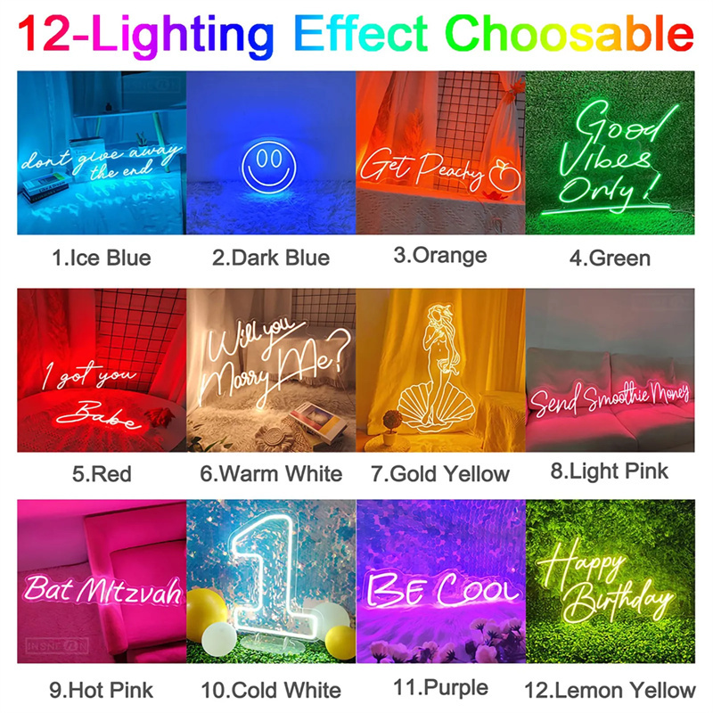 맞춤형 LED 네온사인 LED 조명, 침실, 웨딩, 바 - Lighting Decor Bedroom 리뷰 및 가격