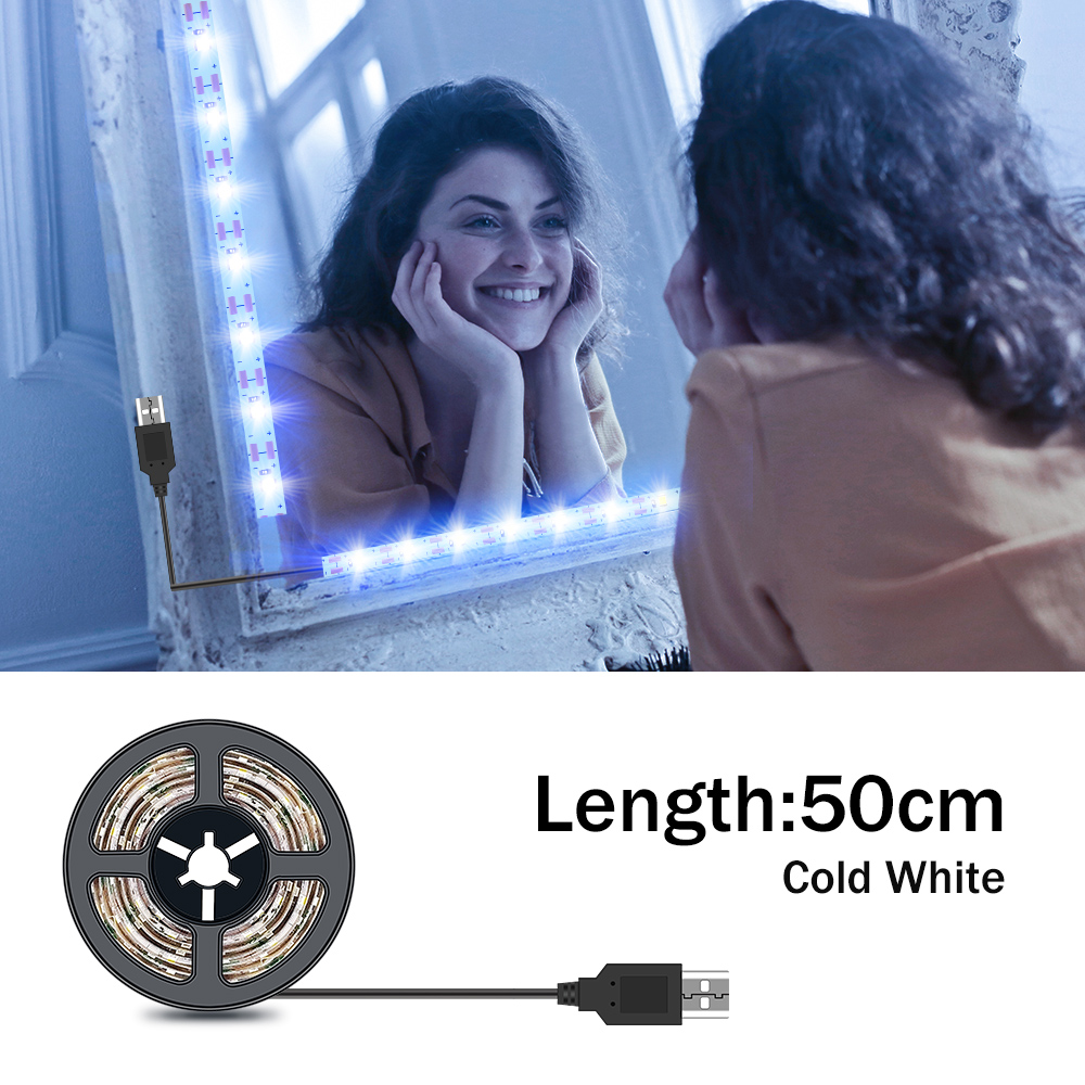 DC5V LED 메이크업 거울 라이트 스트립 USB 드 - Lighting Bolt Decor 리뷰 및 가격