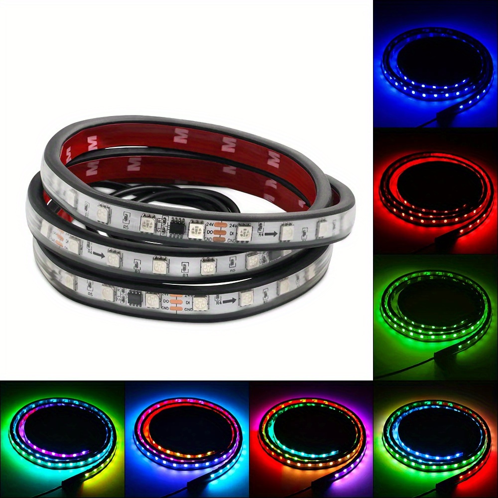 트럭용 RGB LED 스트립 라이트 24V 작동 차량용 - Lighting Bolt Decor 리뷰 및 가격