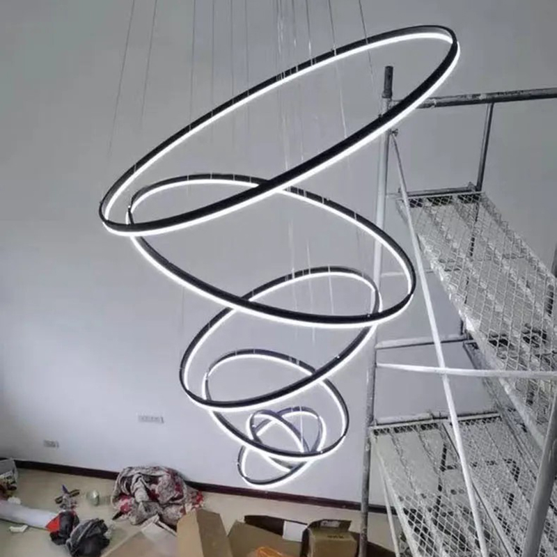 새로운 라이트 럭셔리 모던 홈 데코 샹들리에, 계단 샹 - Lighting Decor Bedroom 리뷰 및 가격