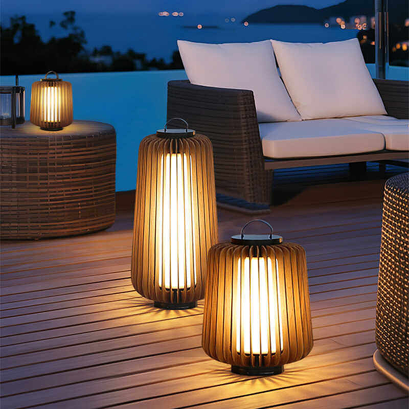 빛나는 바닥 램프 안뜰 태양광 LED 야외 조명 비태양 - Decor Lighting Floor Lamps 리뷰 및 가격