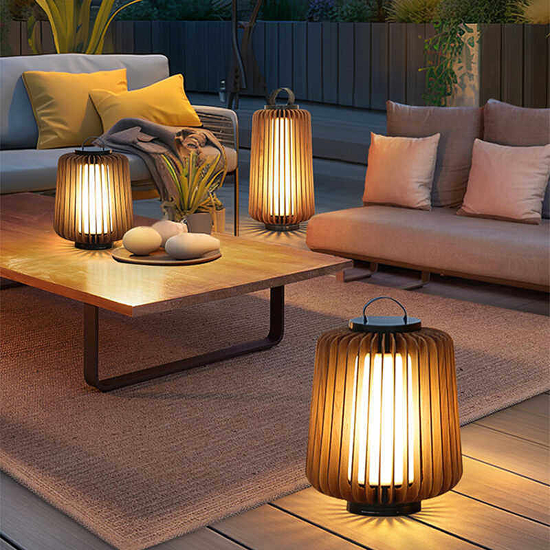 빛나는 바닥 램프 안뜰 태양광 LED 야외 조명 비태양 - Decor Lighting Floor Lamps 리뷰 및 가격