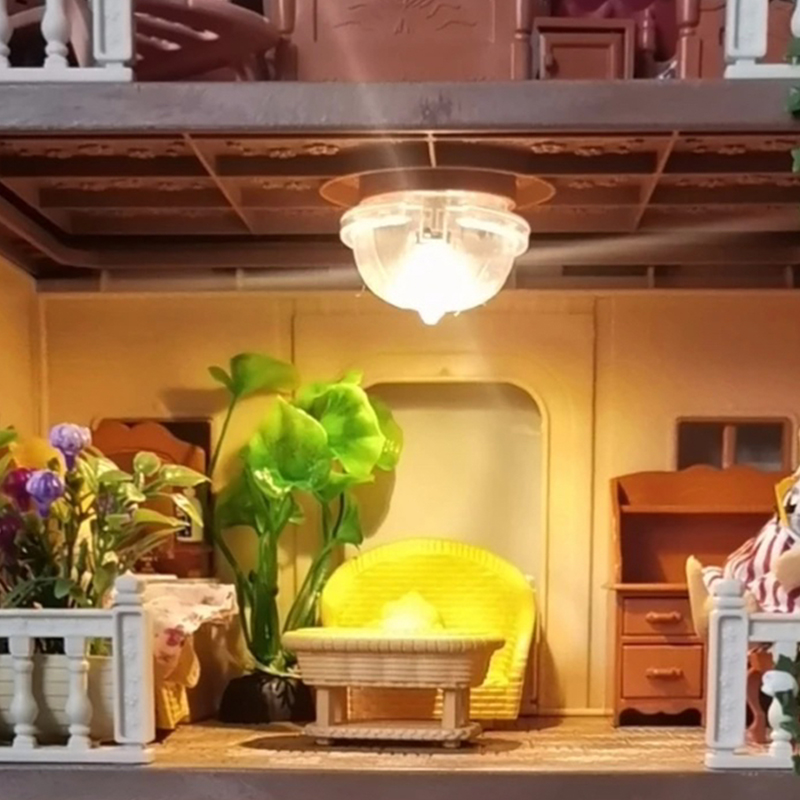 1/3Pcs 인형 집 미니 조명 공원 시뮬레이션 거리  - Lighting Decor House 리뷰 및 가격