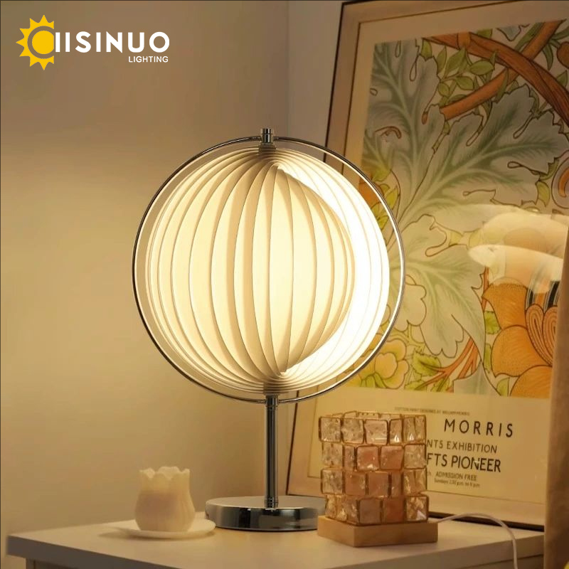 달 모양의 플로어 램프 회전식 침대 옆 조명 DIY 조 - Decor Lighting Floor Lamps 리뷰 및 가격