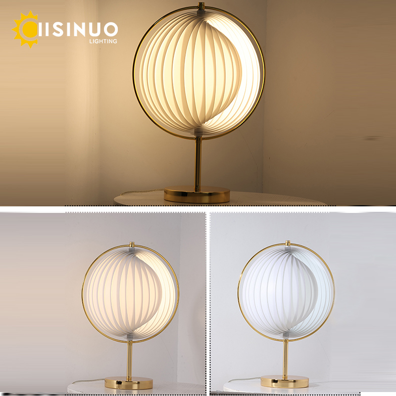 달 모양의 플로어 램프 회전식 침대 옆 조명 DIY 조 - Decor Lighting Floor Lamps 리뷰 및 가격