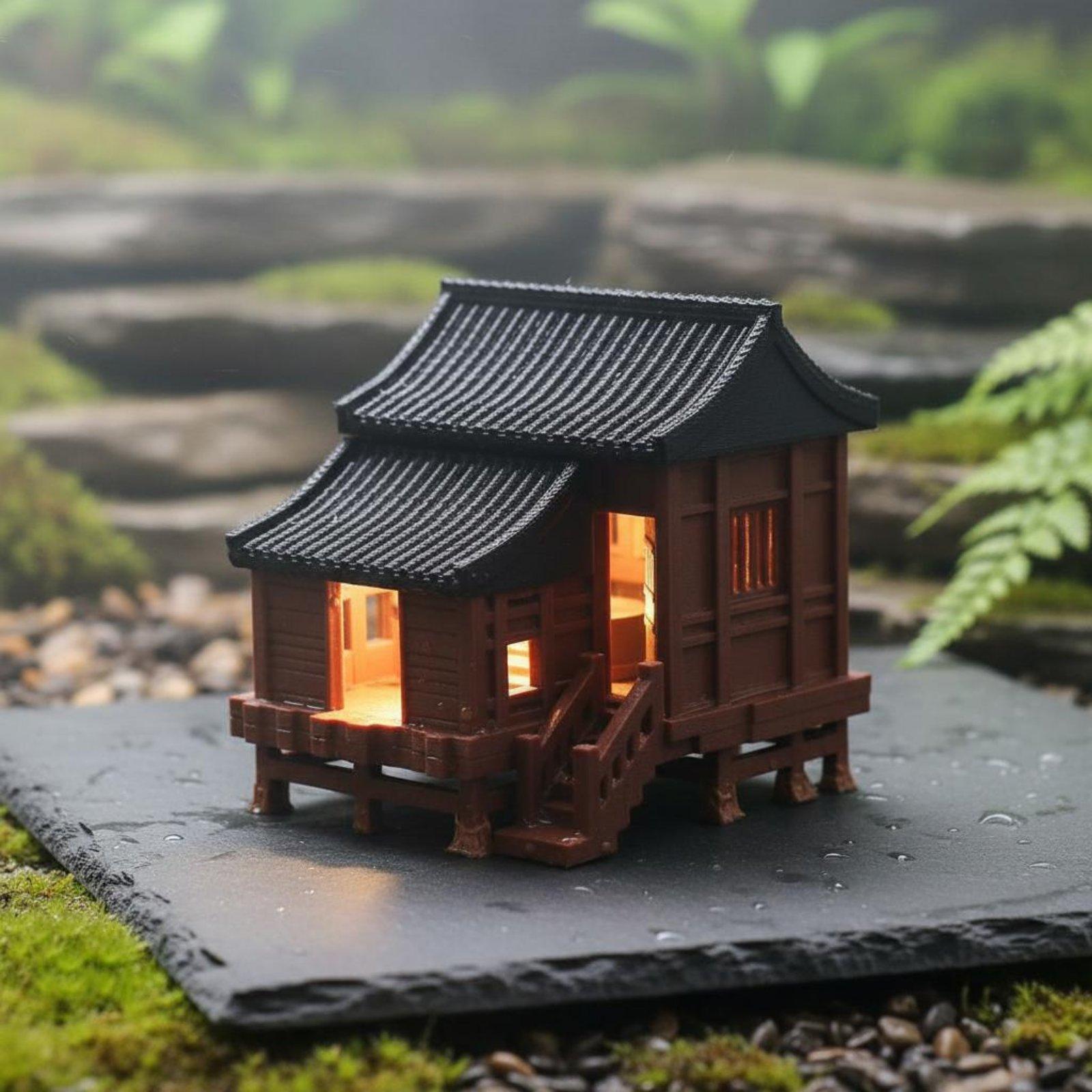 마이크로 랜드스케이프 하우스 고대 건축물 LED 조명  - Lighting Decor House 리뷰 및 가격
